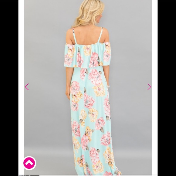 Floral Maxi Dress - Picture 5 of 7